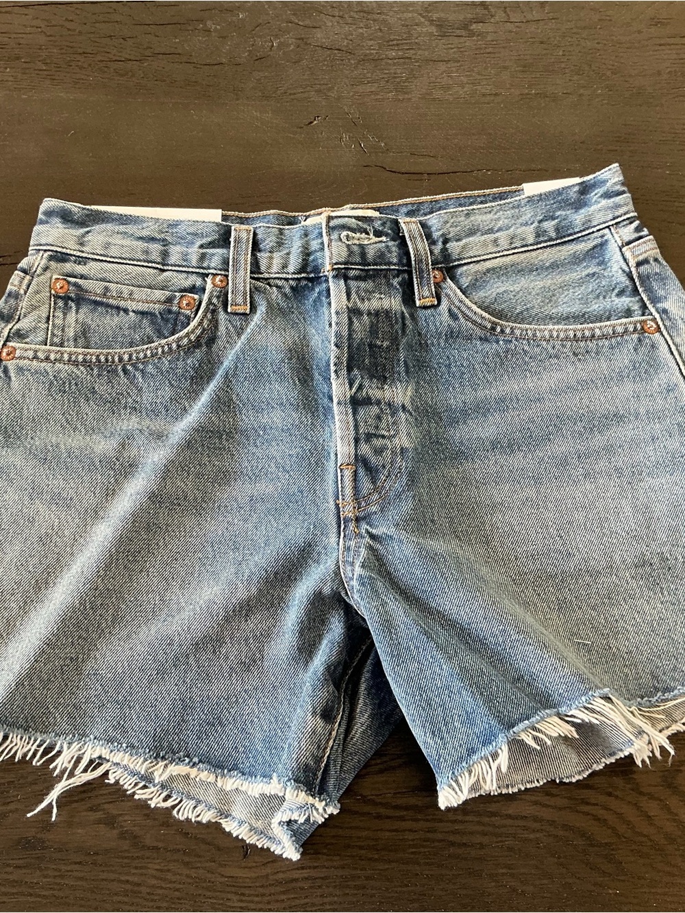 Agolde Parker Long Short - loose fit vintage short